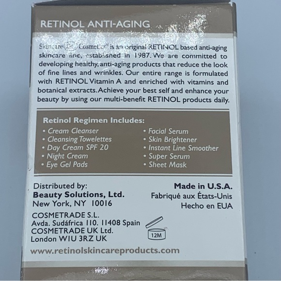 NEW Retinol Vitamin Enriched Anti-Wrinkle Eye Gel 0.7oz Skincare Cosmetics - Picture 2 of 4